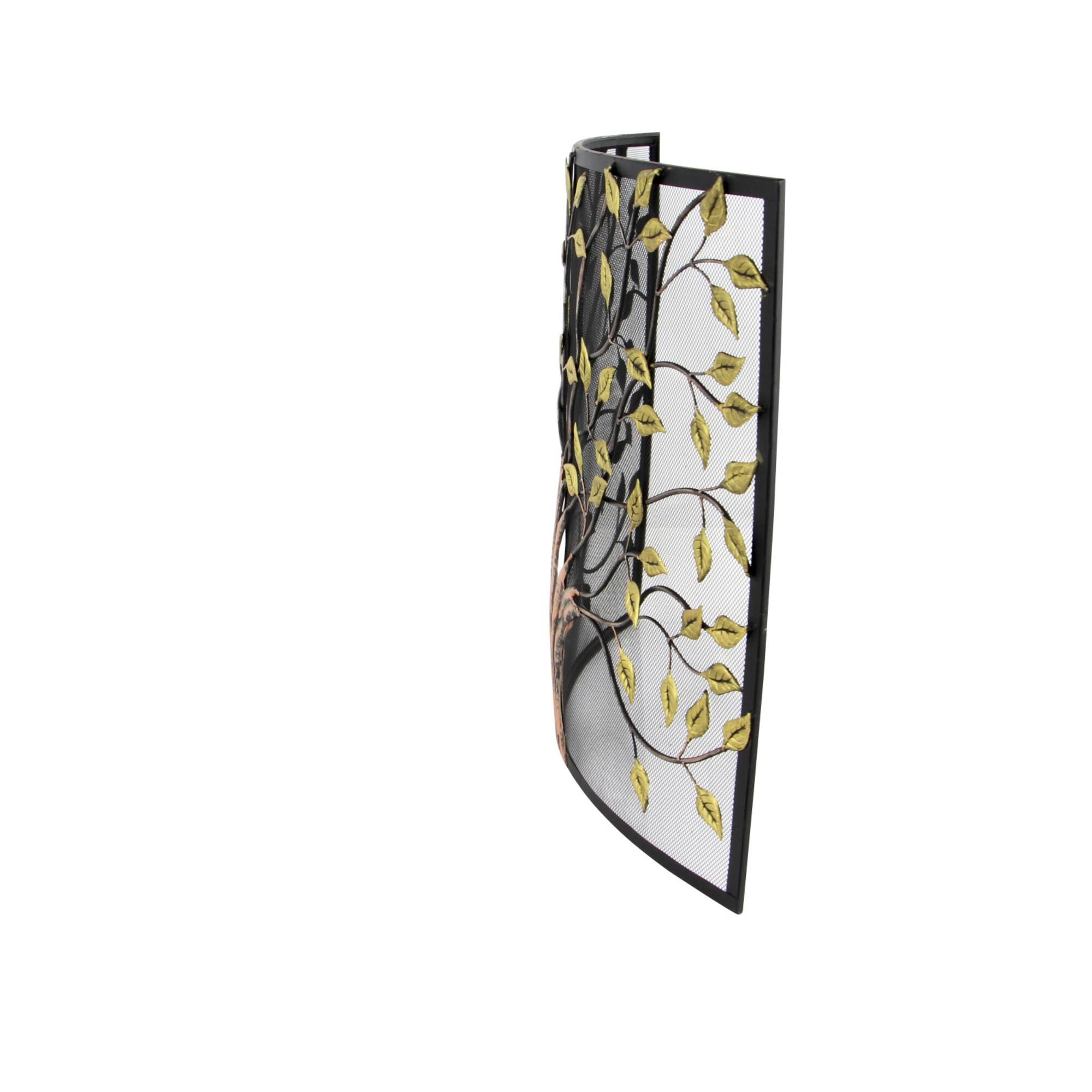 Metal Farmhouse Fireplace Screen